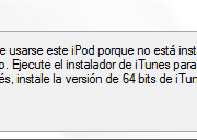 Problema con ipod touch y itunes
