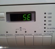 Solución al código de error SE en lavadoras LG WD-12380TB